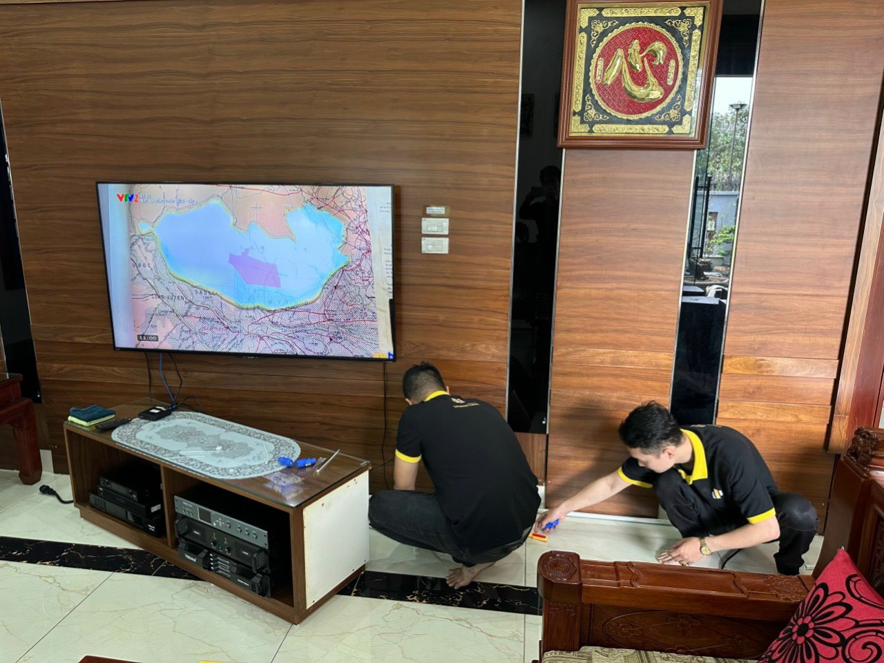 Khách hàng Cao Cường đánh giá về sản phẩm Dàn Karaoke Biệt Thự Vip DT TT357: (3 DT Alpha 12, Vatasa T900 New, Vatasa V8 Pro, 2 Vatasa DKS1004 NEW, DT Sigma218, Vatasa P9 Luxury, VietK 4TB, VietK 22 inch)
